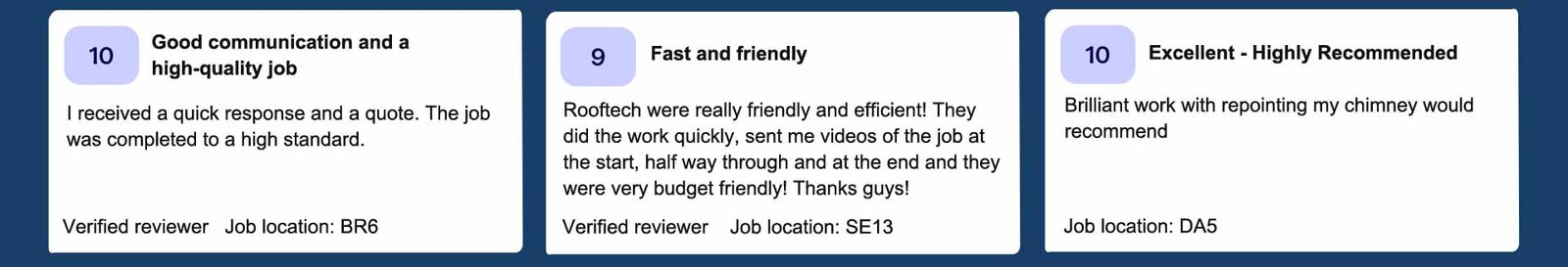 Checkatrade Reviews - 1